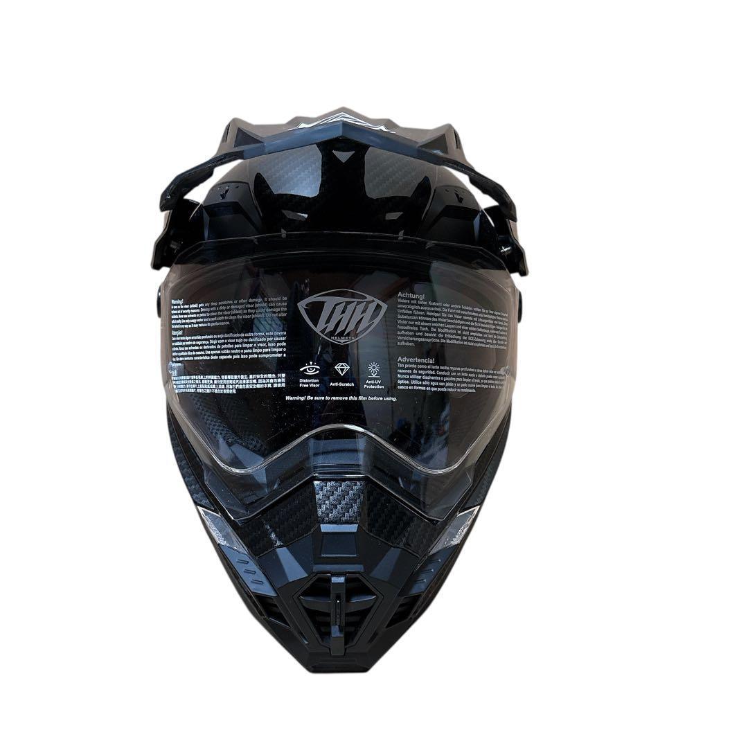 THH ヘルメット TX-27 XLサイズ ブラックオフロード