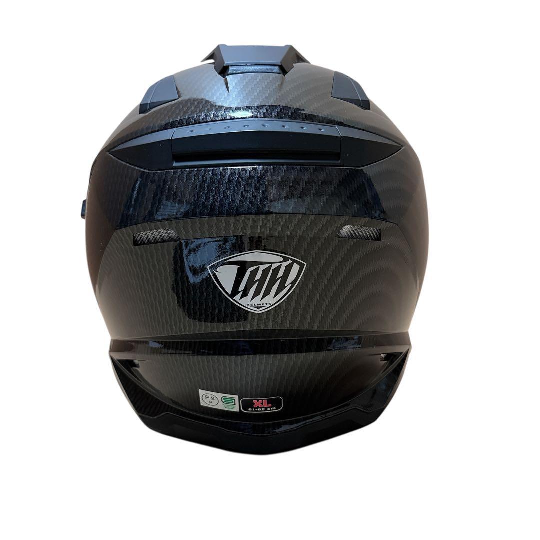 THH ヘルメット TX-27 XLサイズ ブラックオフロード