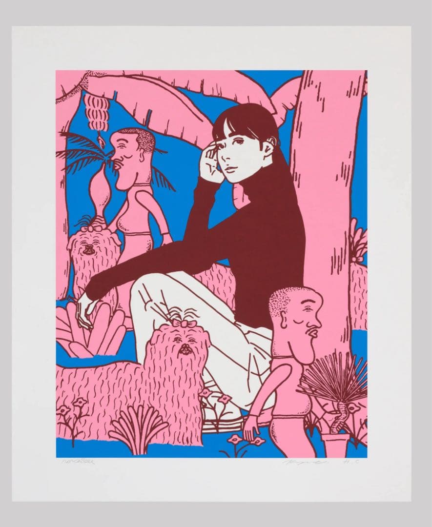 ＯＮ　AIR 2024 Untitled シルクスクリーン Noncheleee