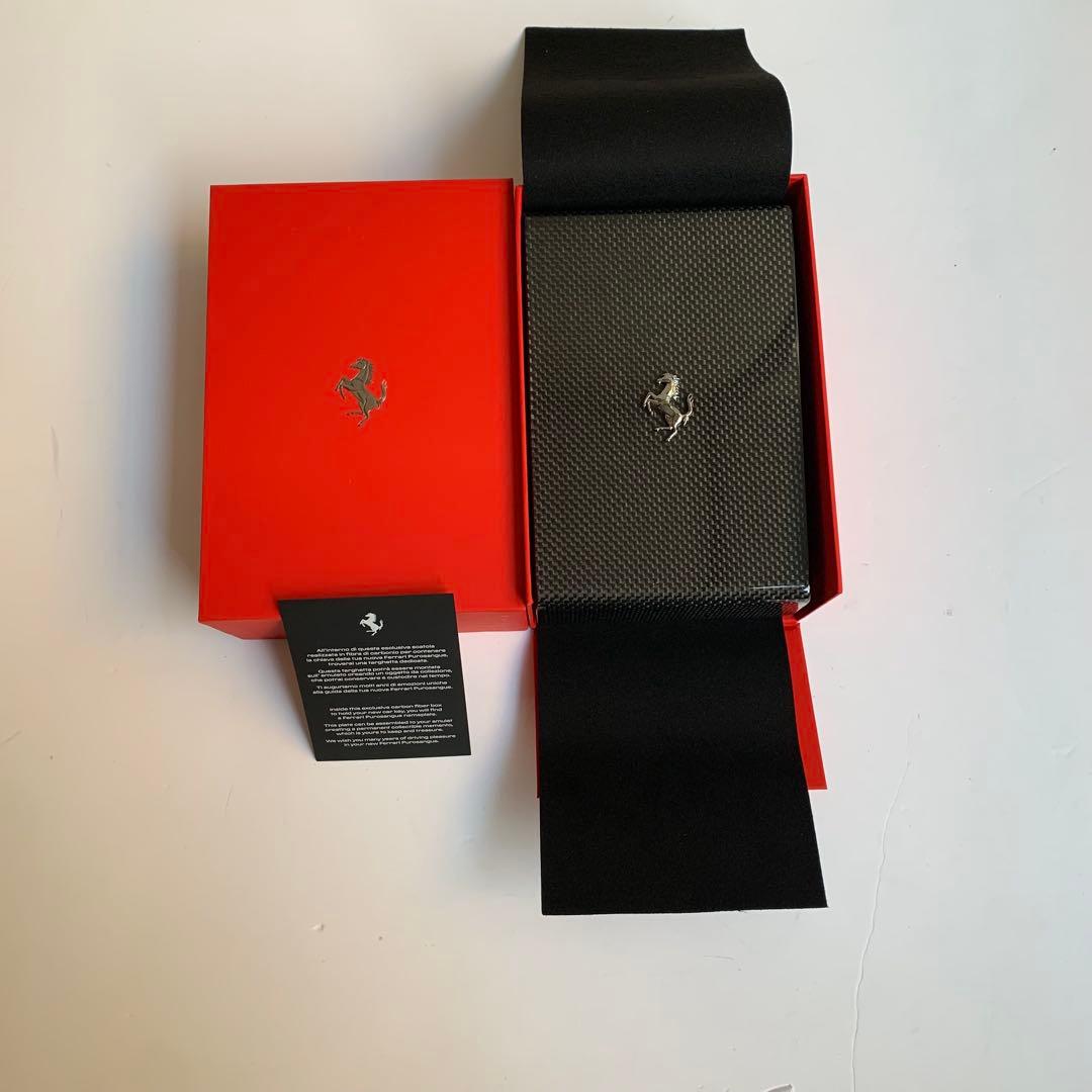 【非売品新品】Ferrariプロサングエ カーボンファイバー キーボックス