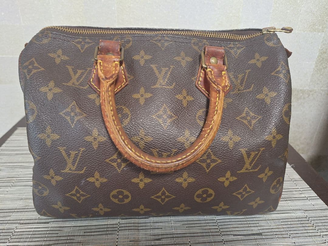 Louis Vuitton モノグラムスピーデイ25ハンドバック(ジャンク)
