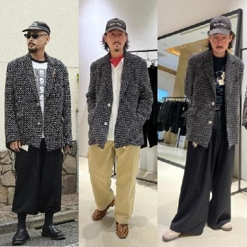 sulvam Fancy Tweed Jacket サルバム ツイードジャケット