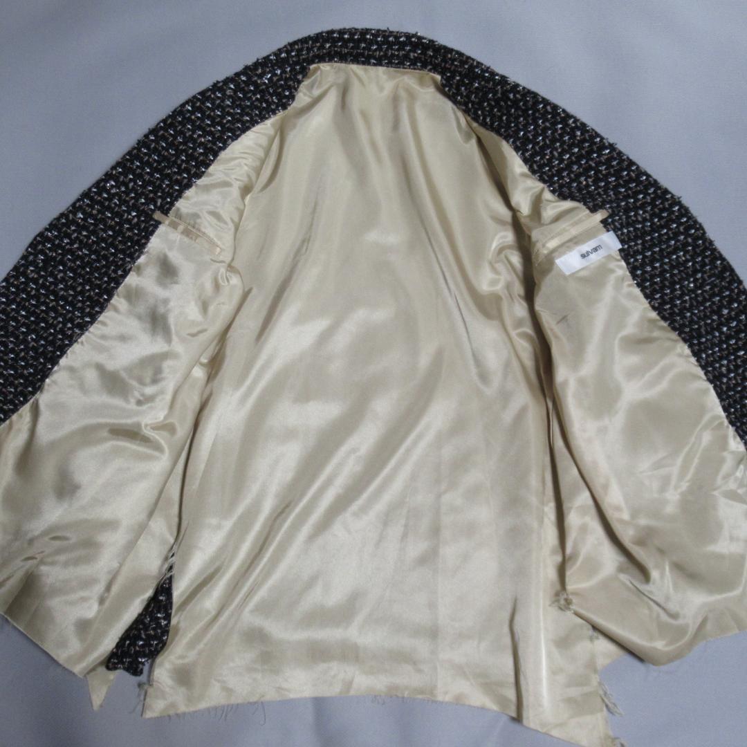 sulvam Fancy Tweed Jacket サルバム ツイードジャケット