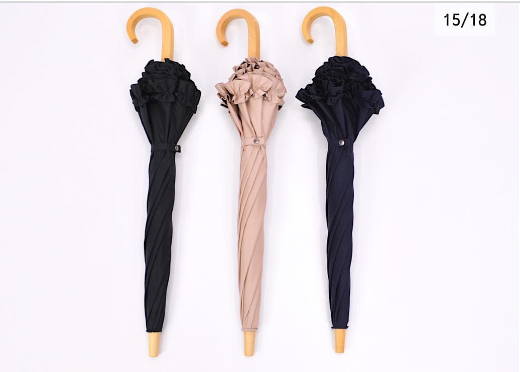 サンバリア100 SUNBARRIER100 フリルS　日傘