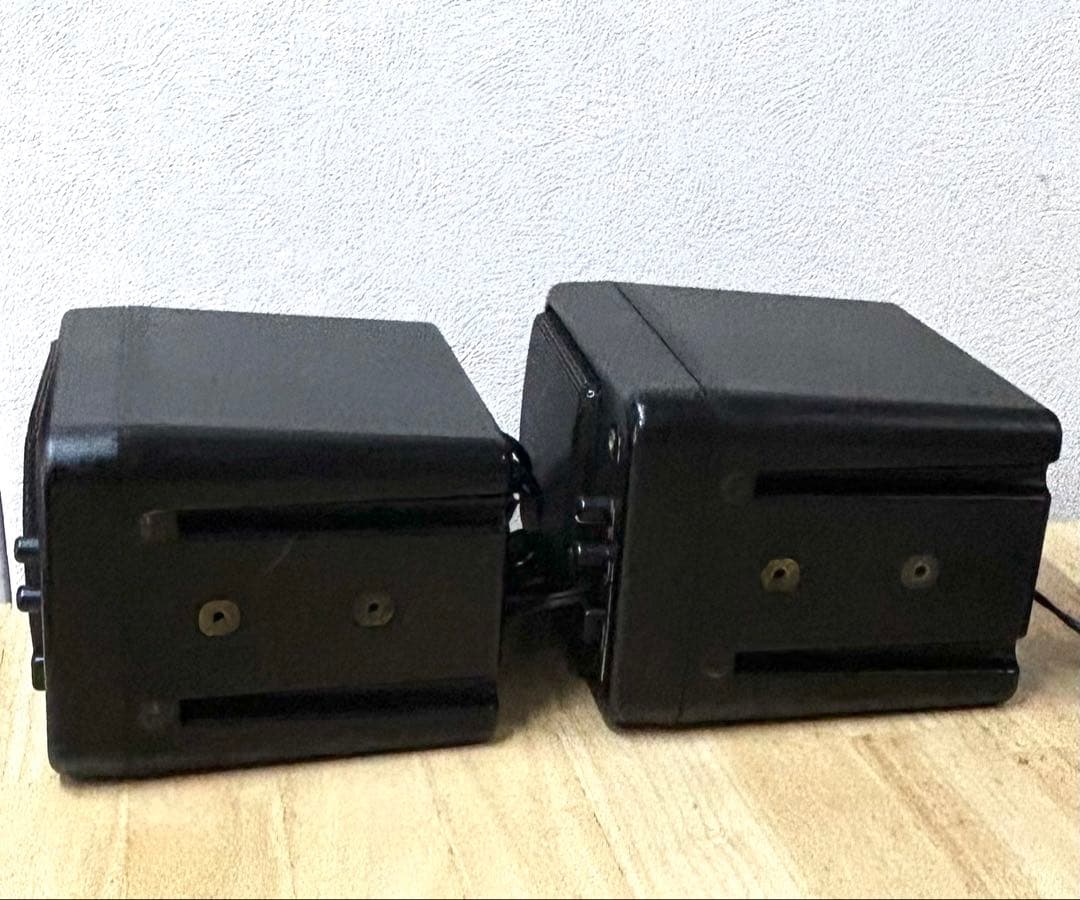 YAMAHA パワーアンプ内蔵モニタースピーカー　MS101 2本セット　動作品