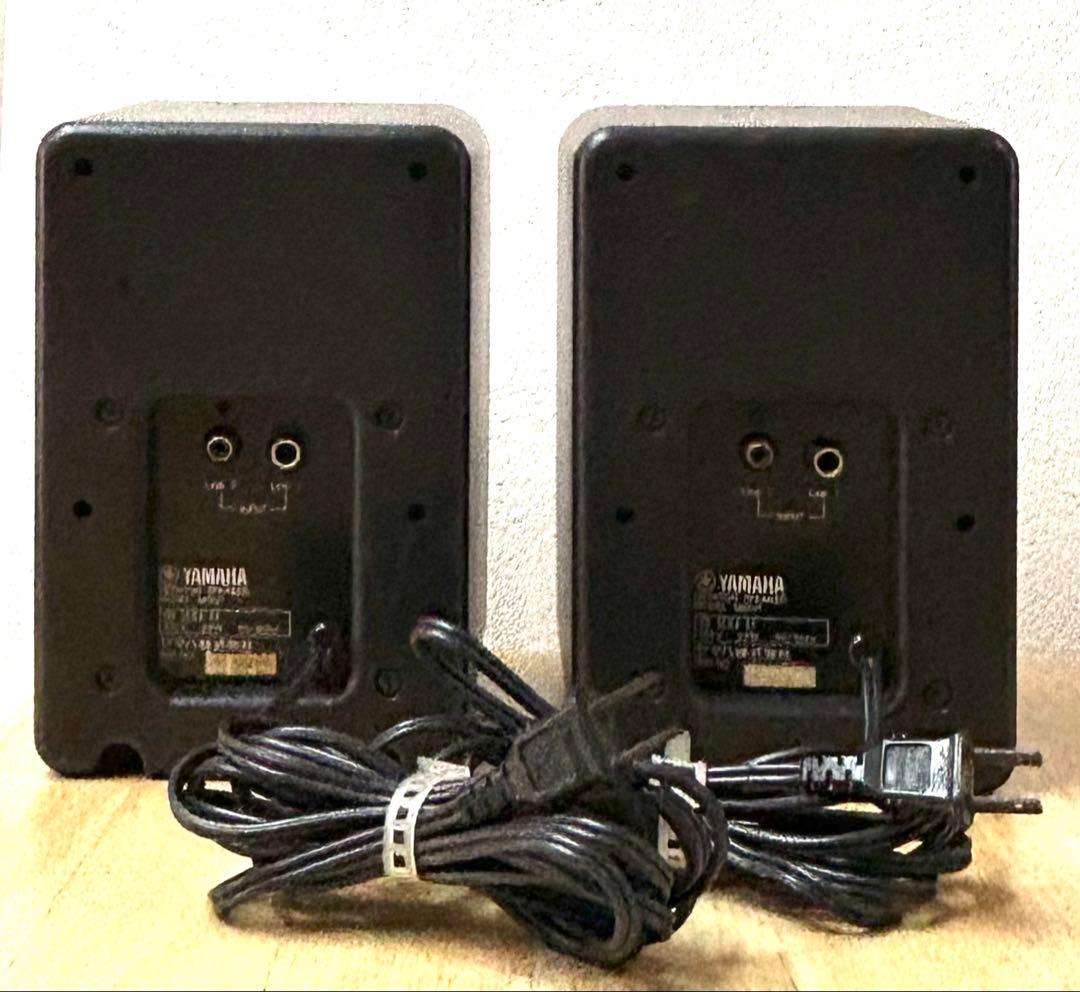 YAMAHA パワーアンプ内蔵モニタースピーカー　MS101 2本セット　動作品