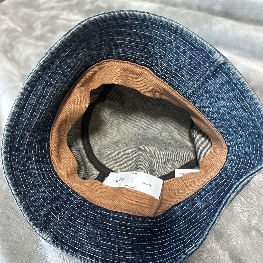 CPH×カワシマタカヒロ　別注　フルバケットハットデニム