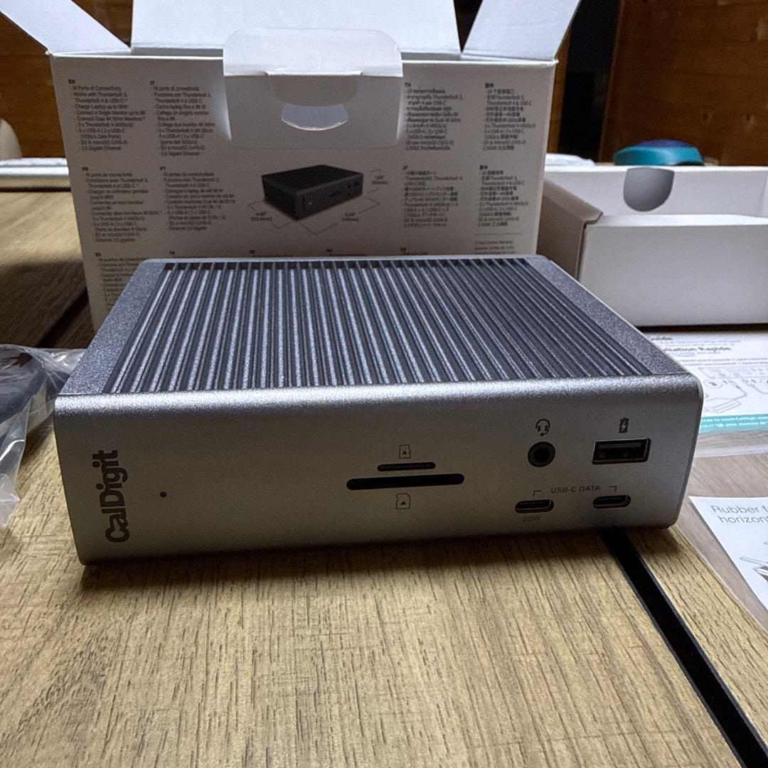 CalDigit TS4 USB-Cハブ