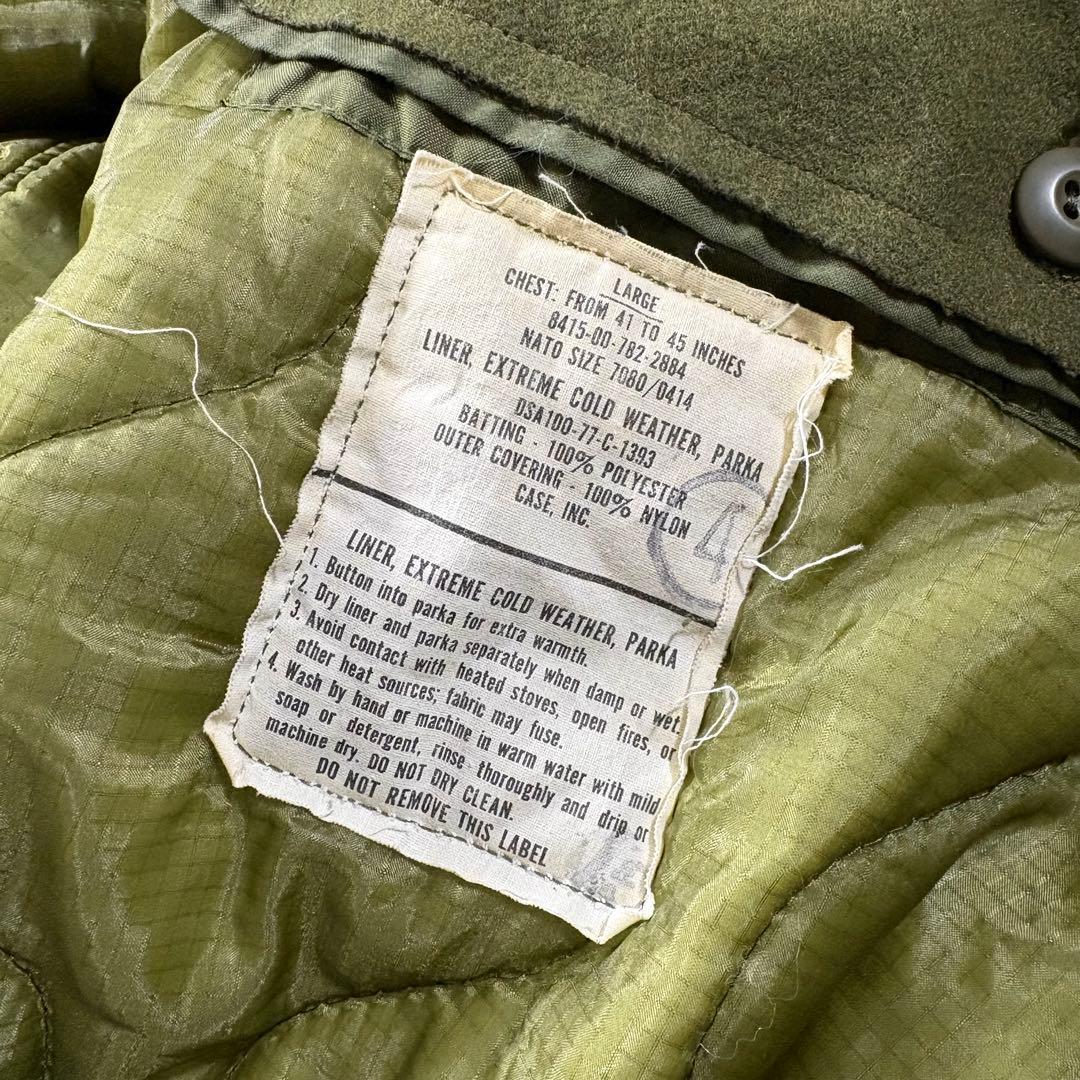 ジャケット・アウター 80s M-65 Fishtail Parka \"Full Set\"