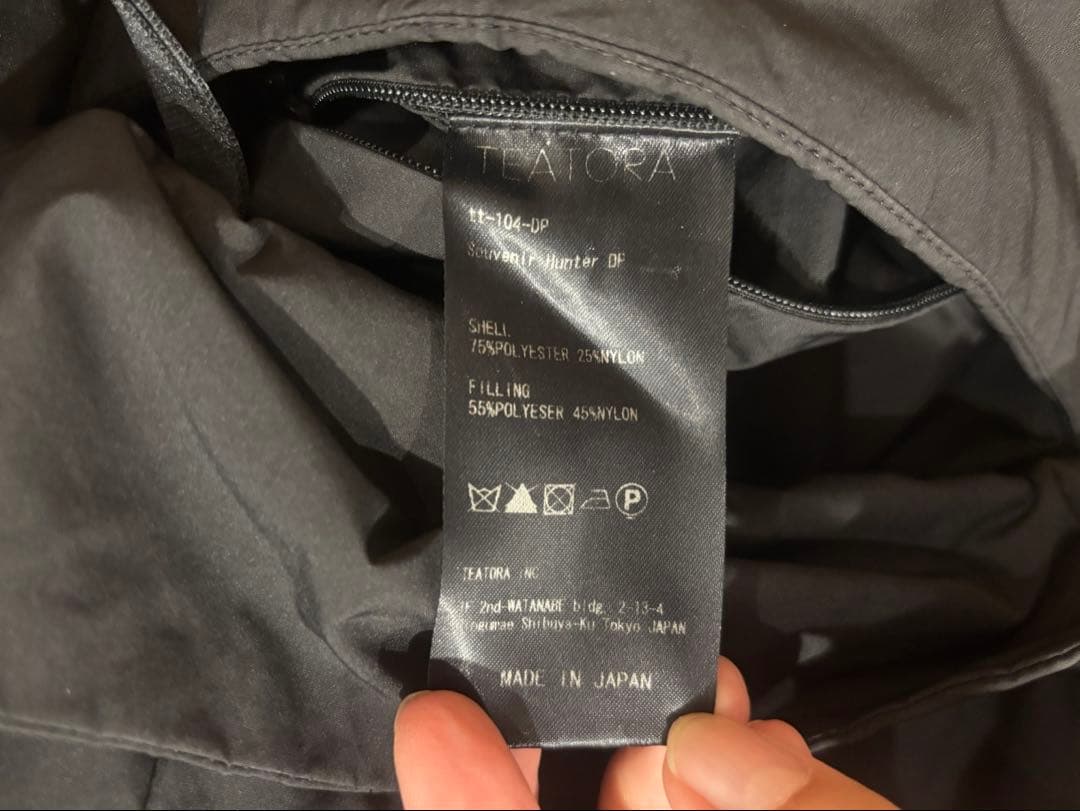 ジャケット・アウター TEATORA Souvenir Hunter dual point L/L 2