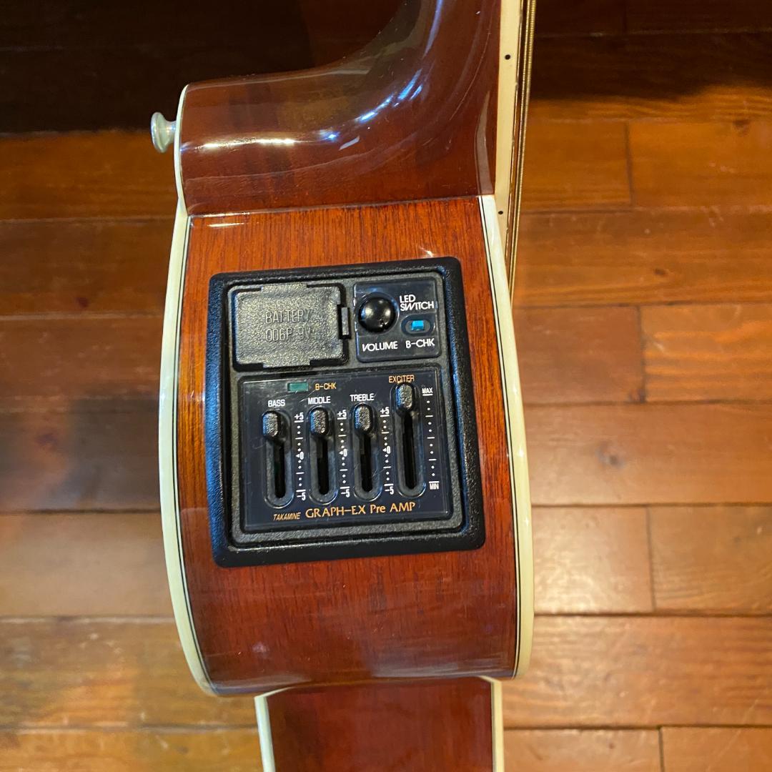 【超美品】タカミネ　エレアコギター ハードケース付き