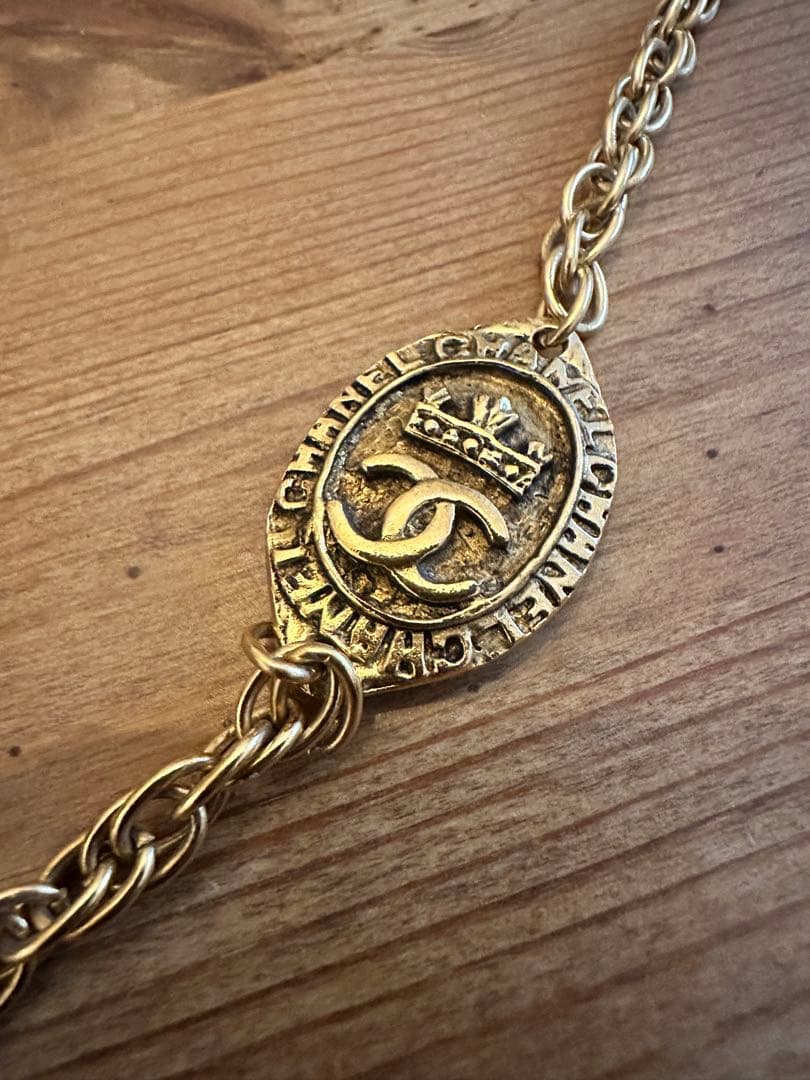 CHANEL 金色メッキ ネックレス