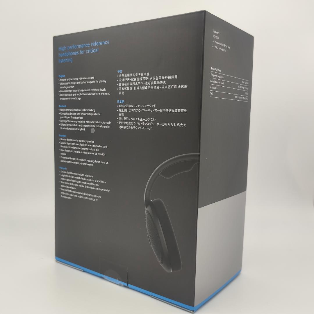 SENNHEISER HD560S 開放型 有線ヘッドホン ブラック 高音質