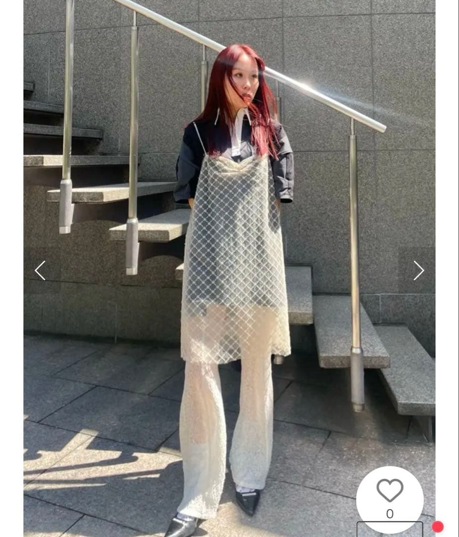 MAISON SPECIAL キャミソールブラウス FREE ホワイト