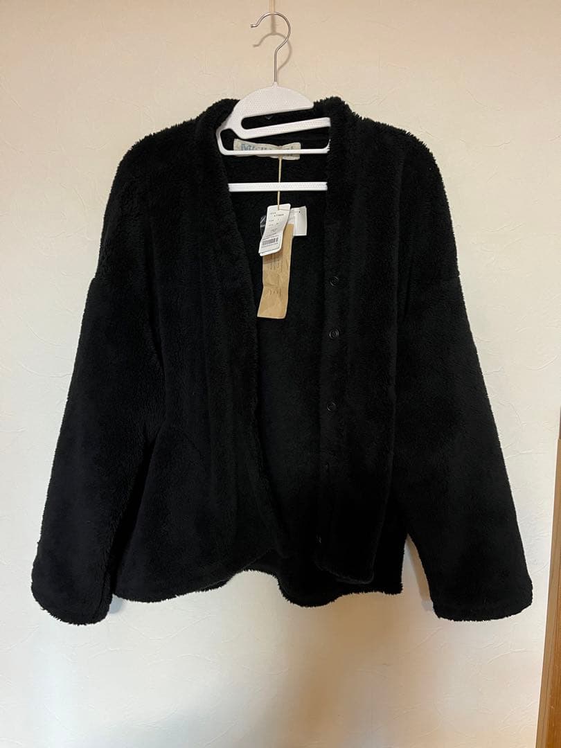 【値下】Midi Umi ミディウミ　美品　ロングコート　ボア　インナー付　黒