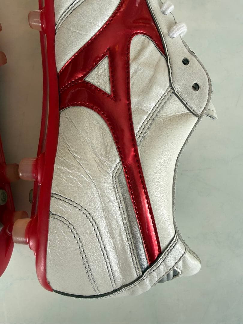 Mizuno モレリア 2 JAPAN AG スーパーホワイト×メルビーレッド