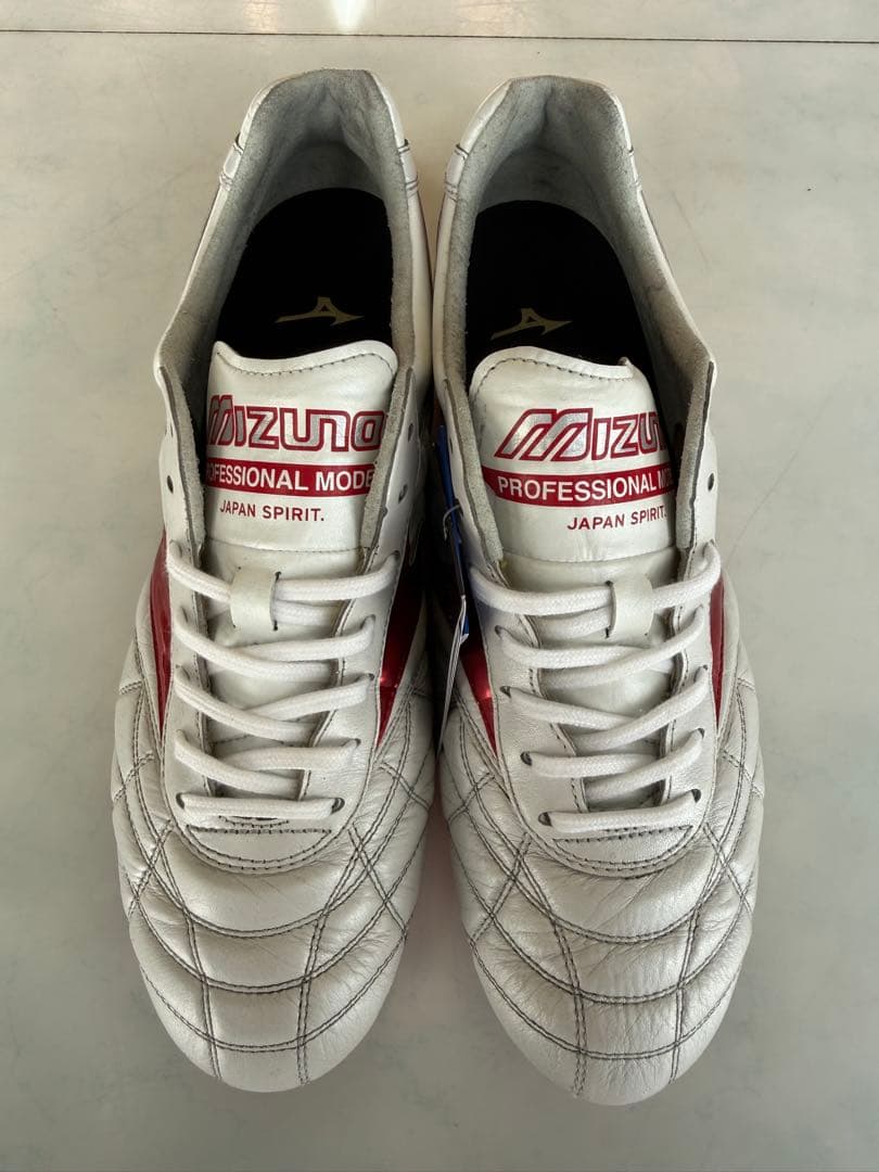 Mizuno モレリア 2 JAPAN AG スーパーホワイト×メルビーレッド