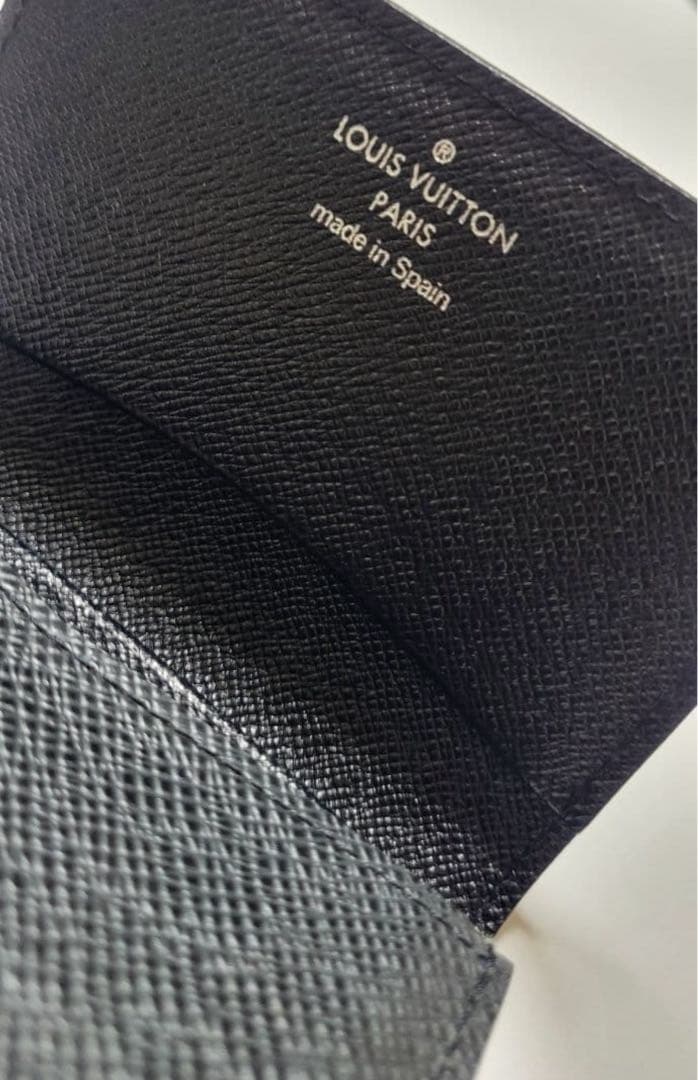 極美品LOUISVUITTON タイガ名刺入れアンヴェロップカルトドゥヴィジット