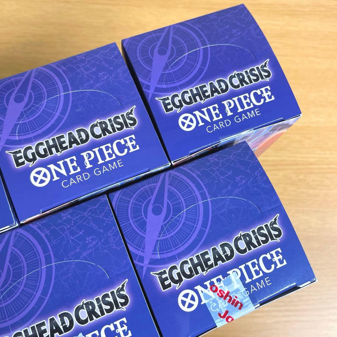 ワンピース EGGHEAD CRISIS 7box 新品未開封　テープ付き