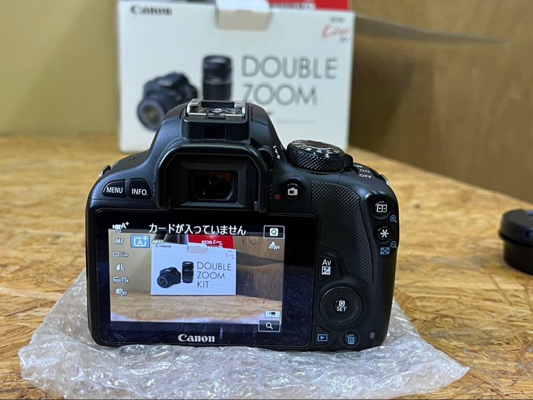 Canon EOS Kiss X7ダブルズームキット➕EF-S18-55 レンズ