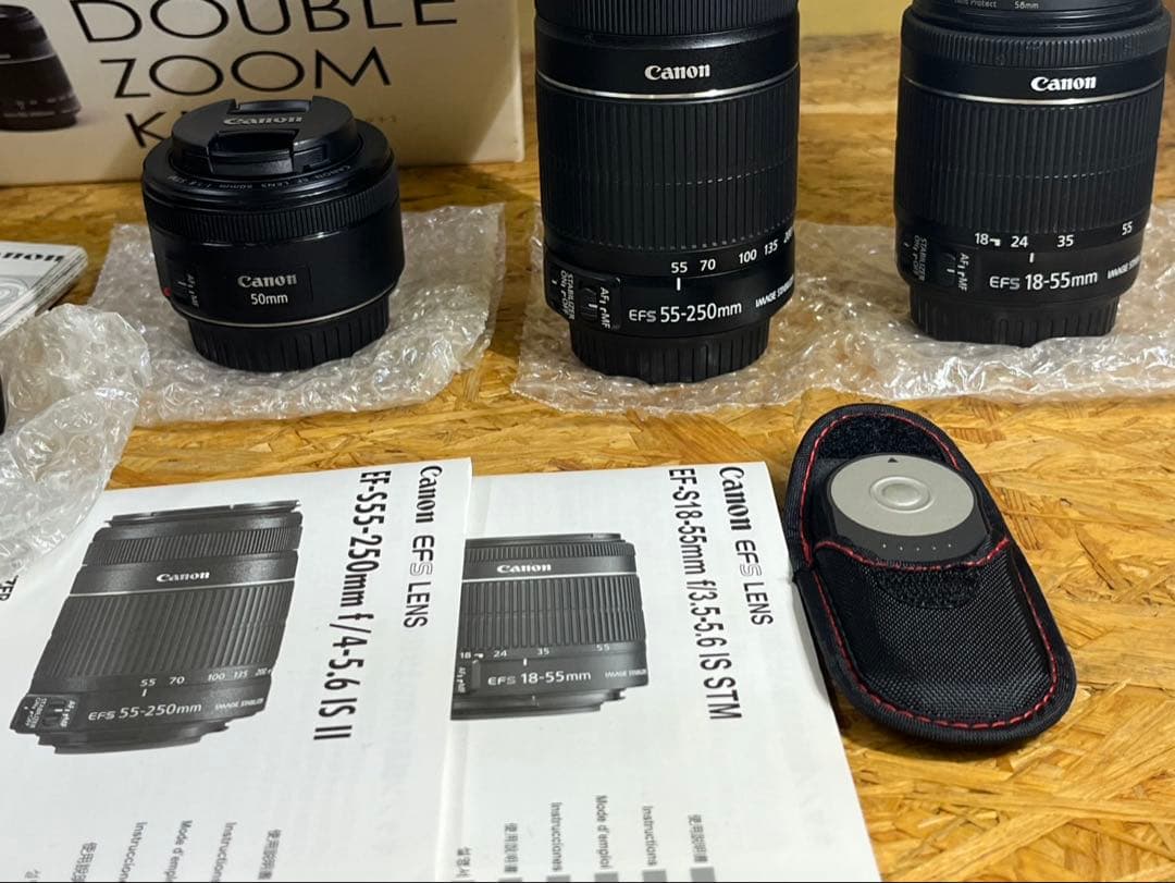 Canon EOS Kiss X7ダブルズームキット➕EF-S18-55 レンズ