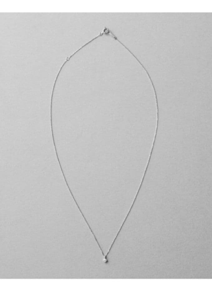 ete　 ネックレス ブライト　プラチナ 0.06ct