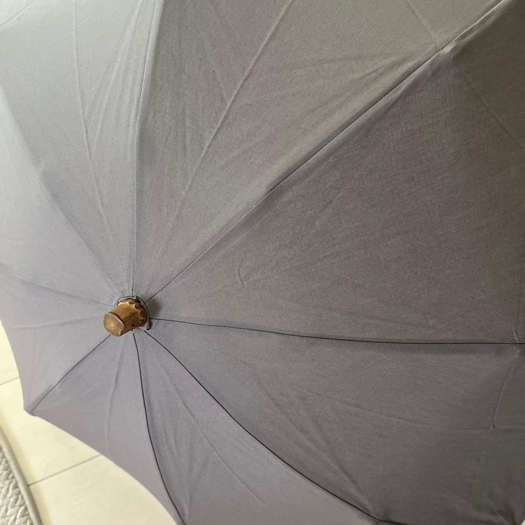 CINQサンク｜晴雨兼用傘（日傘） 紫外線対策 長傘　グレー