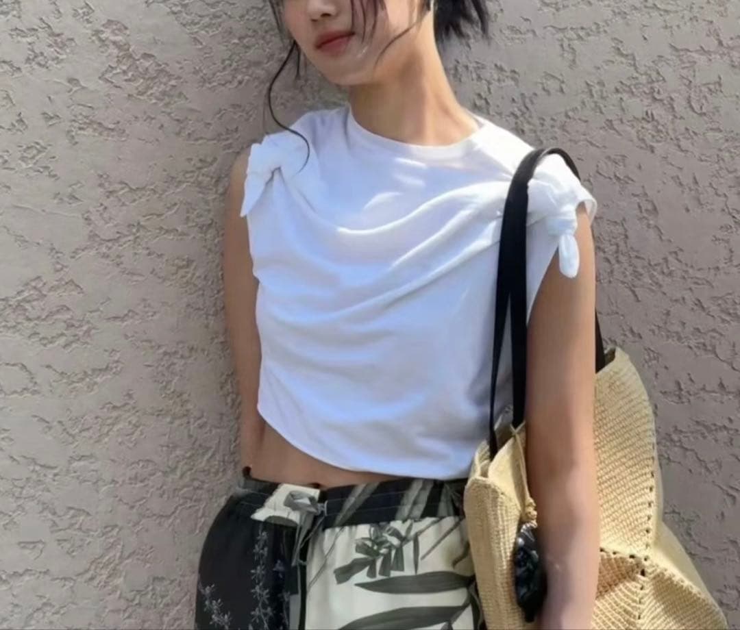 【新品タグ付】LOEWE × Paula’s Ibiza クロップドトップ S