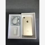 美品 国内版 SIMフリー iPhone7 128GB ゴールド色