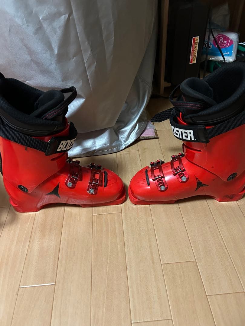 アトミック　STI スキーブーツ レッド