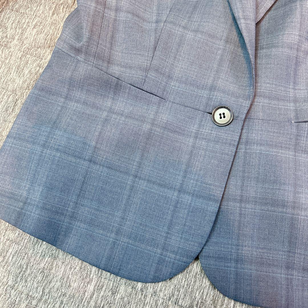 【美品】ザスーツカンパニー　スカートスーツ　REDA チェック