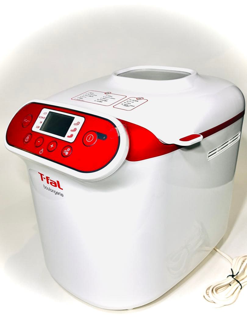 (未使用)T-fal ホームベーカリー ホワイト/レッド