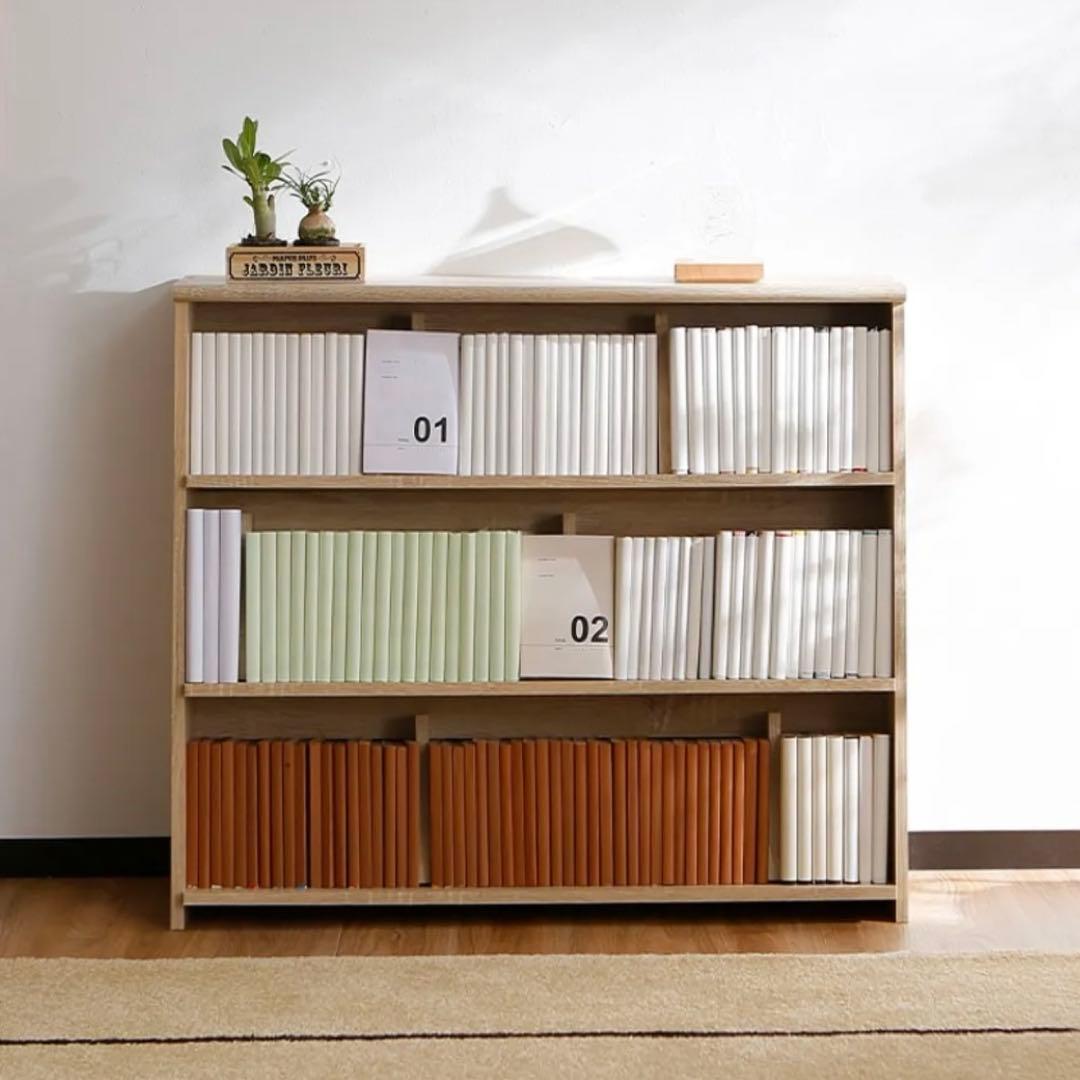 マンガ収納ラック 3段