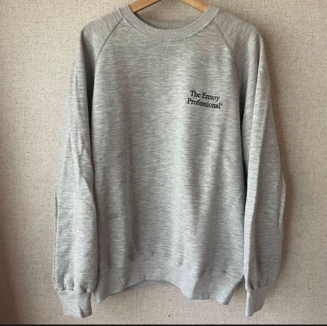 Ennoy エンノイ　グレー スウェット L