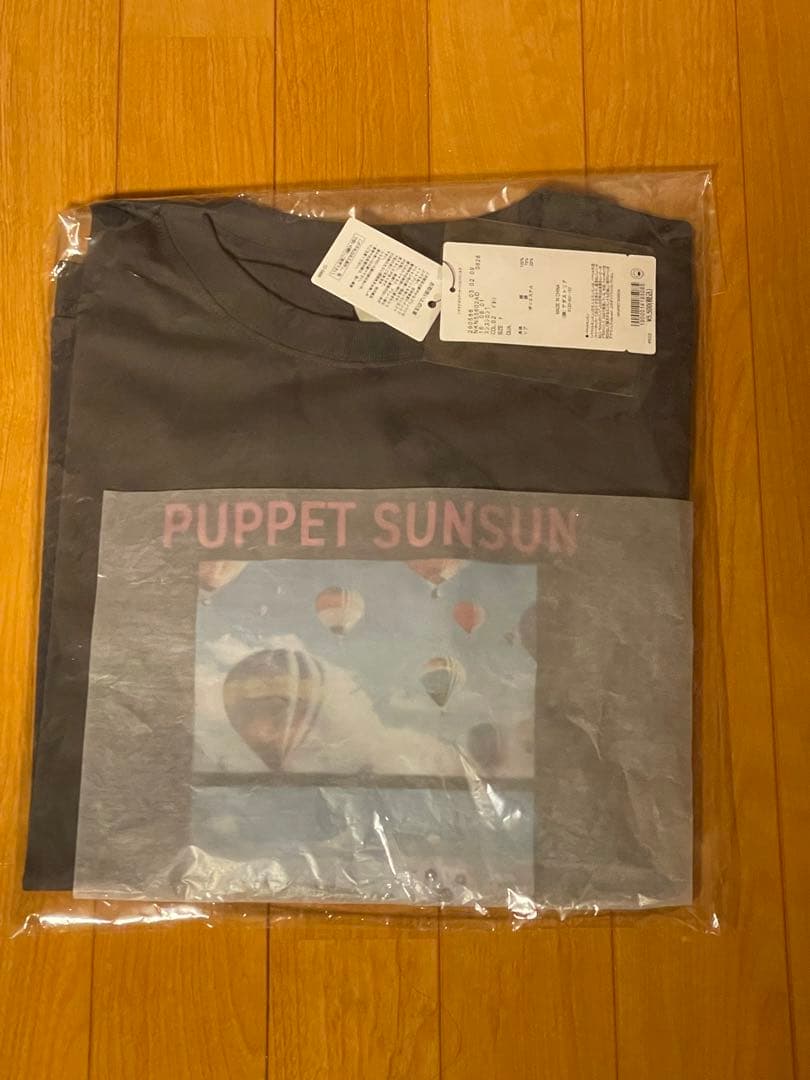 【新品未使用】ニコアンド　パペットスンスン　コラボ　ロングTシャツ