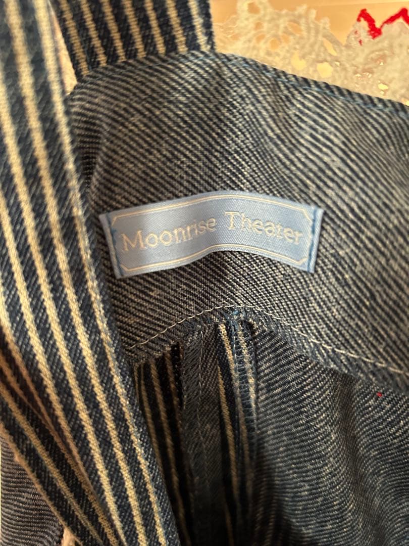 【Moonrise Theater】ドーリーデニム ジャンパースカート