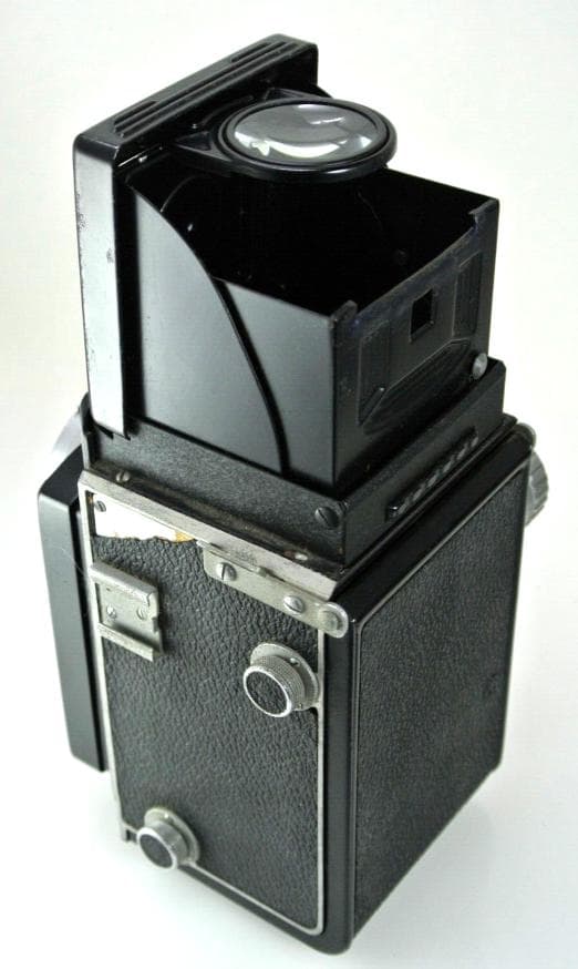 レア・ヴィンテージMANANFLEX 二眼レフカメラ1950年代F-1:3.5