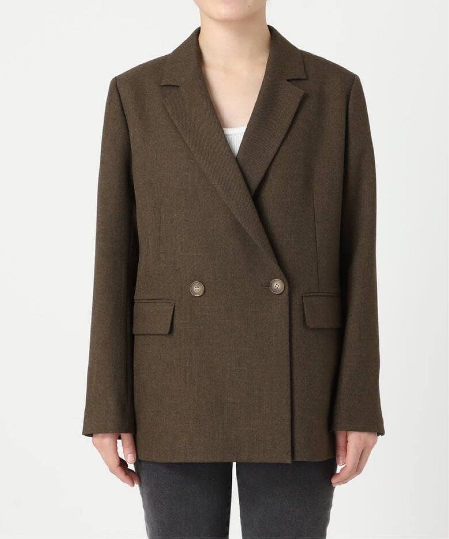 ジャーナルスタンダードレリューム シャークツイードテーラードジャケット