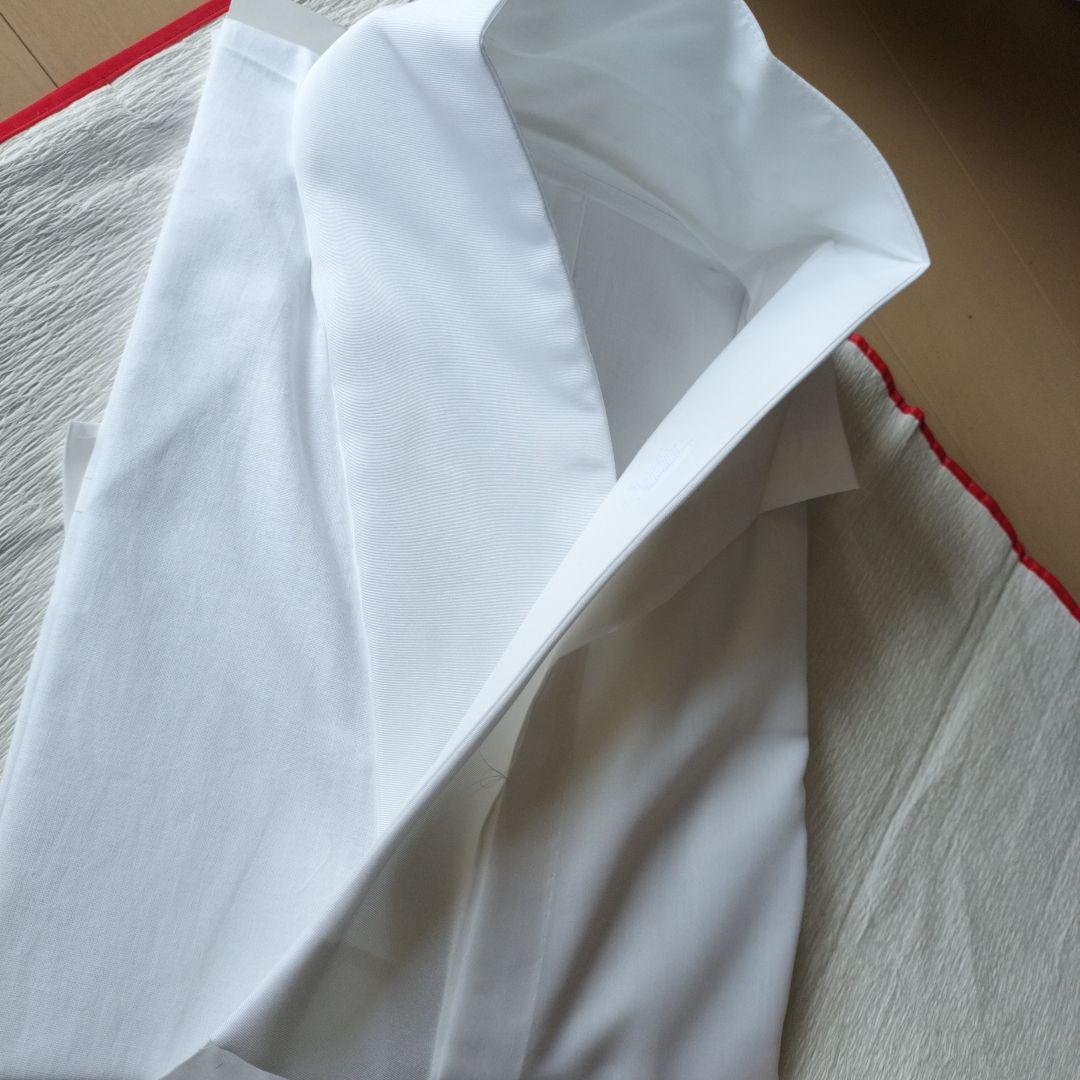 新品未使用　衿秀　き楽っく長襦袢（袖付き）　ベーシックタイプ　Mサイズ　 白