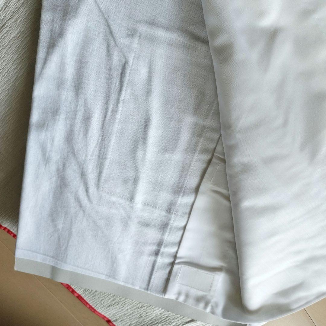 新品未使用　衿秀　き楽っく長襦袢（袖付き）　ベーシックタイプ　Mサイズ　 白