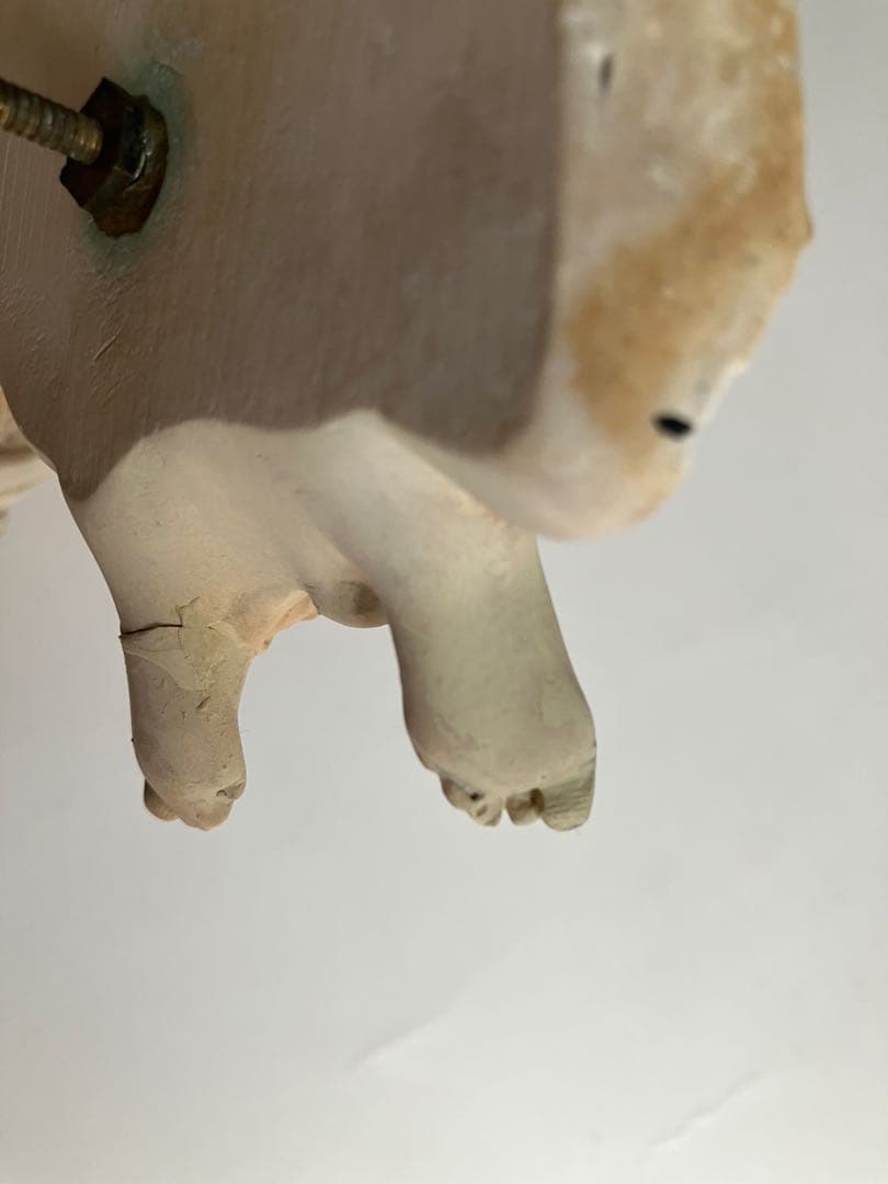 幼い天使たちの聖水盤　フランスアンティーク