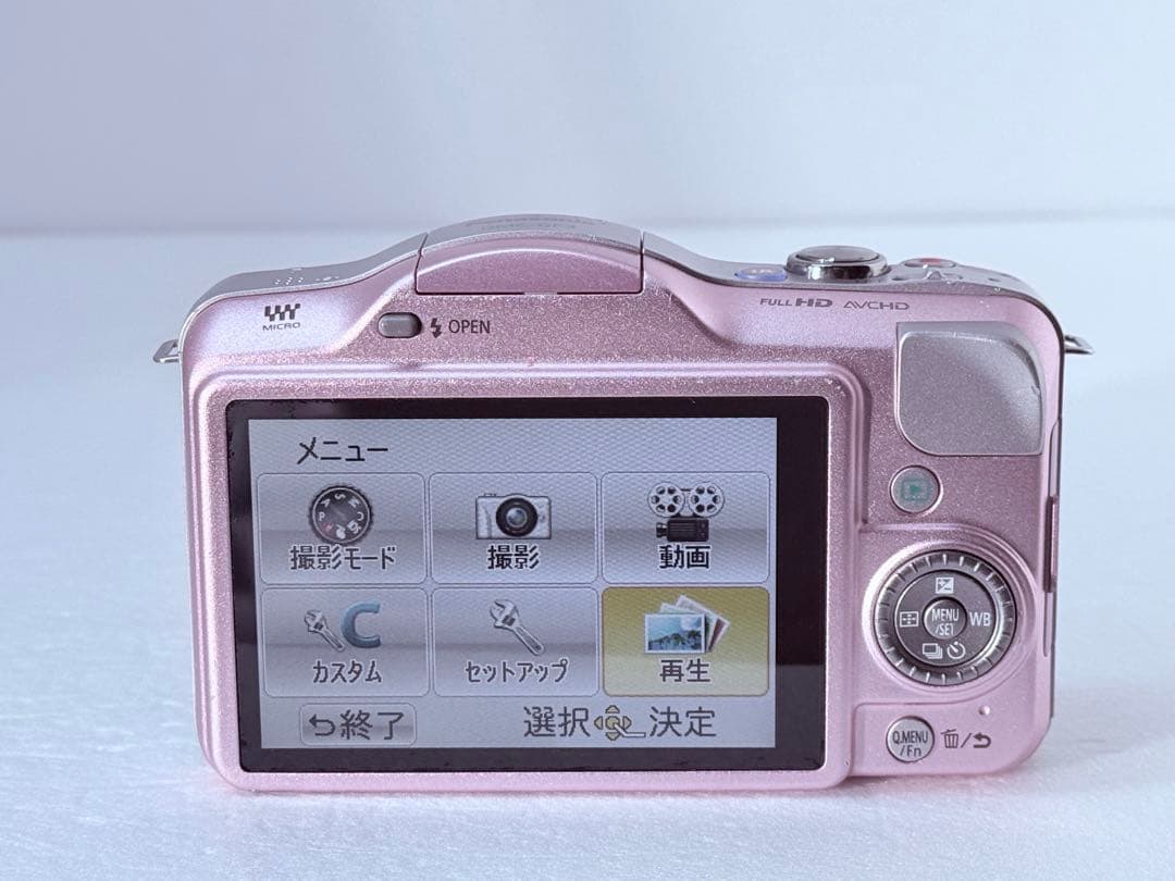 LUMIX DMC-GF3X フェアリーピンク 動作確認済 ミラーレス一眼