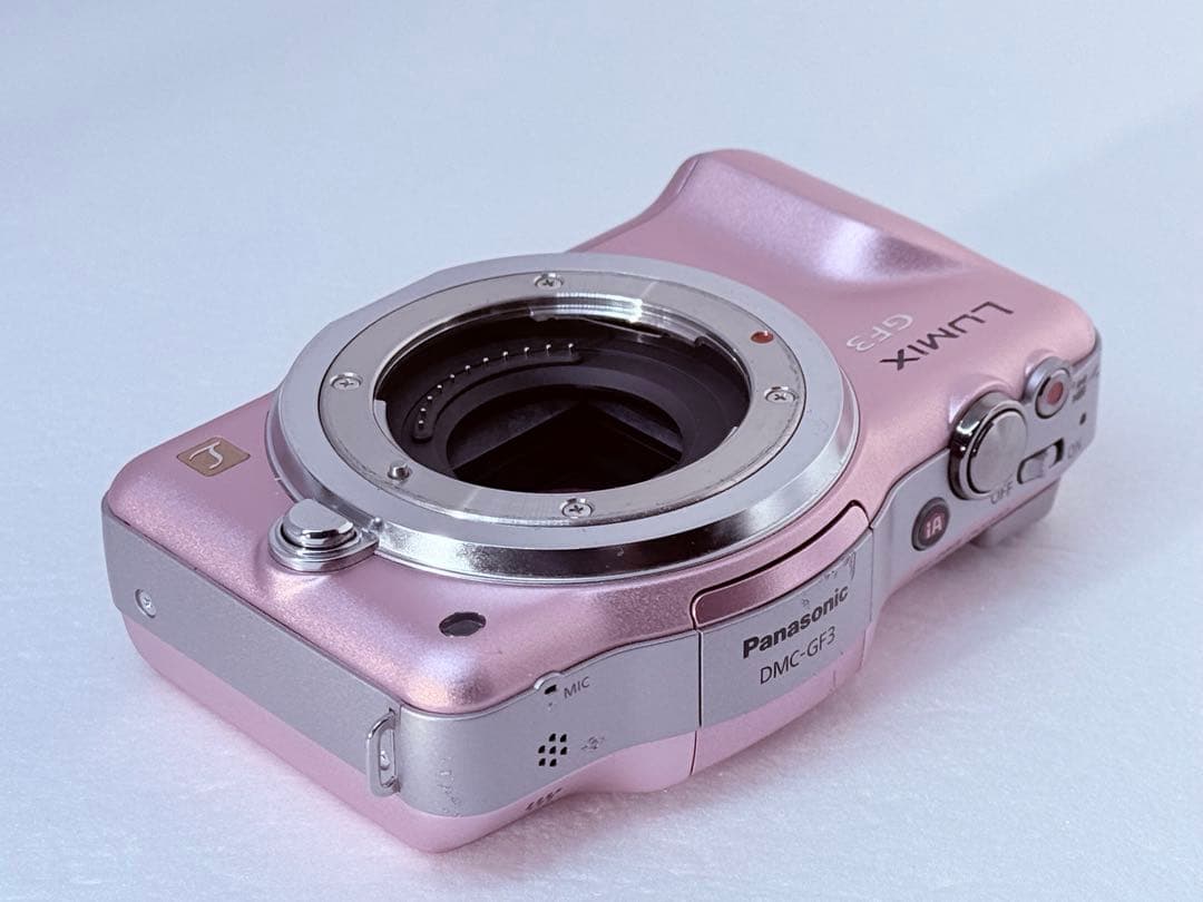 LUMIX DMC-GF3X フェアリーピンク 動作確認済 ミラーレス一眼