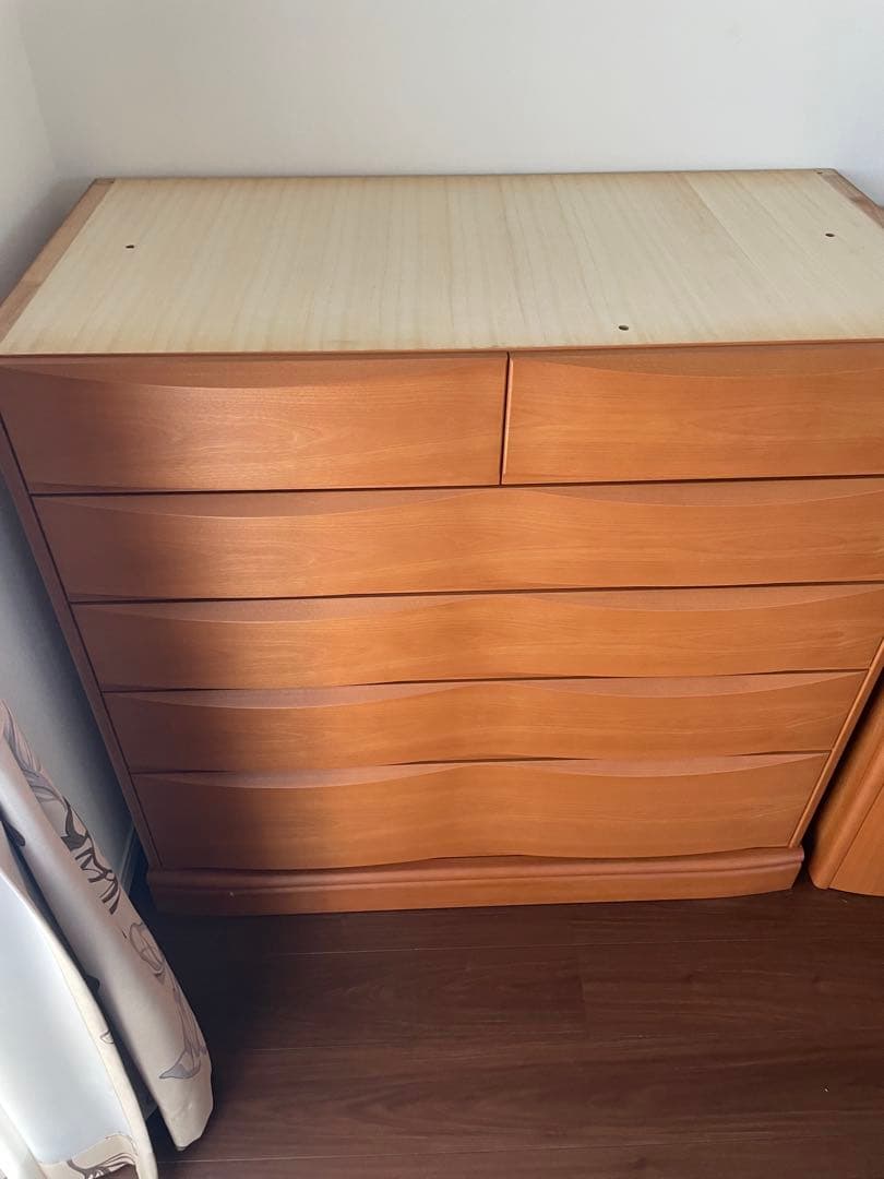 【引き取り大歓迎！】　上下セット　府中家具　桐箪笥　桐たんす