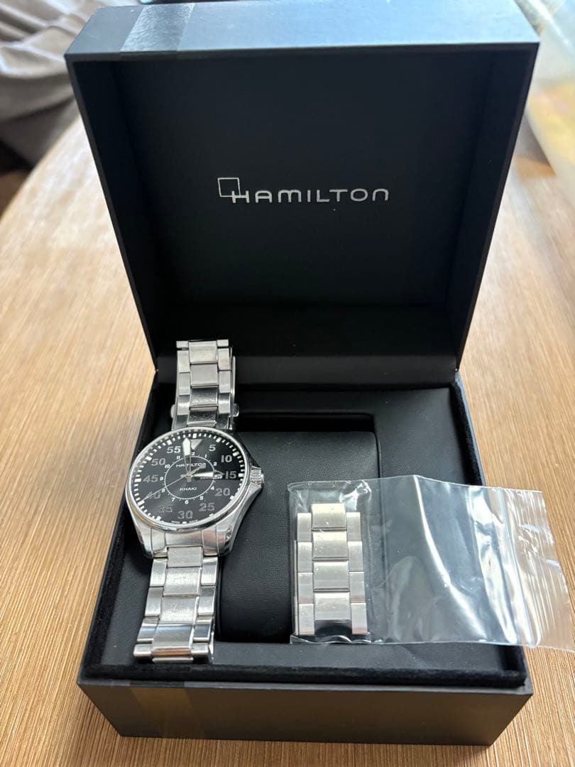 HAMILTON ハミルトン カーキ アビエーション パイロットH646110