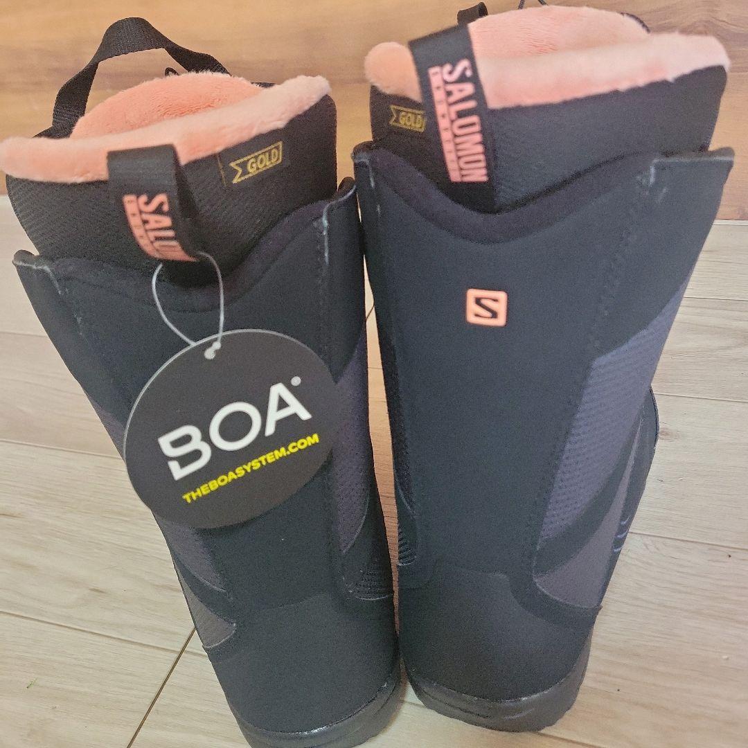 サロモン スノーボードブーツ PEARL BOA 24.5cm レディース