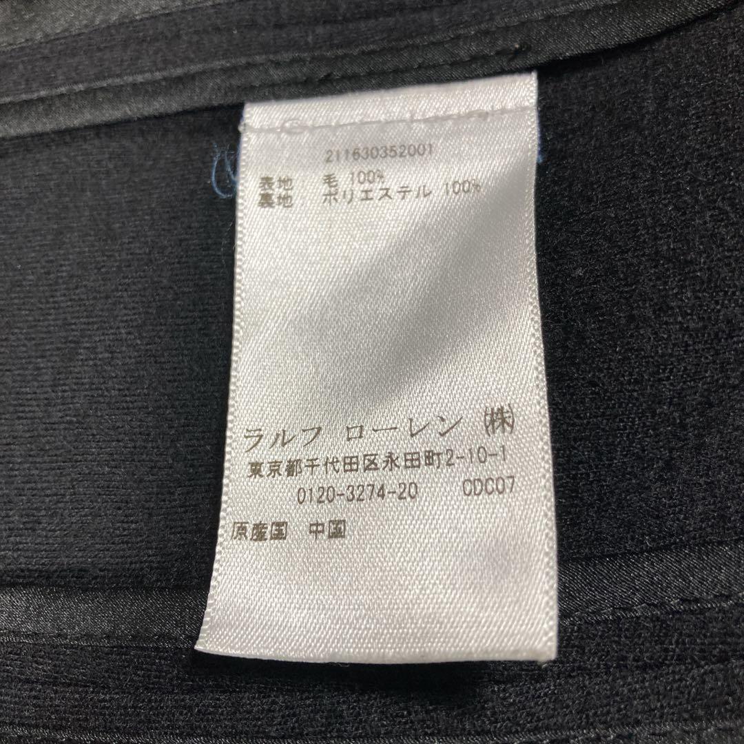 ポロラルフローレン　ナポレオンジャケット　ブラック　銀ボタン　サイズ2(M)