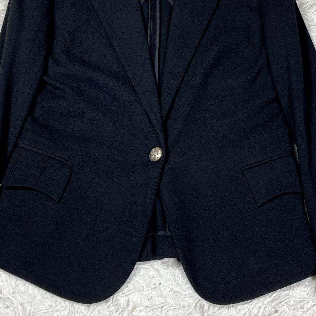 ポロラルフローレン　ナポレオンジャケット　ブラック　銀ボタン　サイズ2(M)