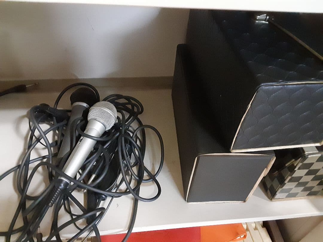 HITACHI　カセットデッキ　カラオケセット