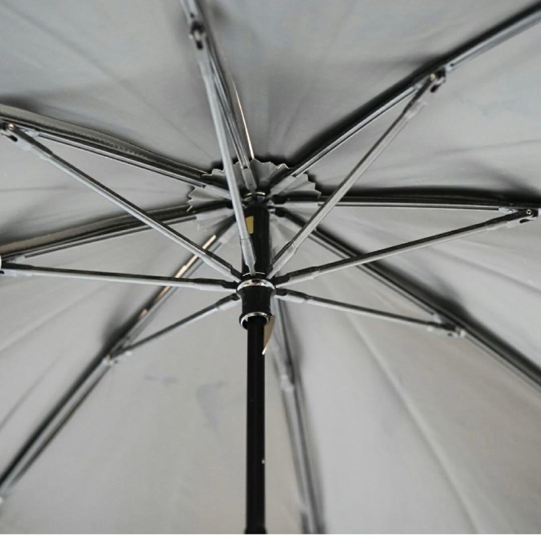ikkuu　小宮商店晴雨兼用男女兼用　折りたたみ傘新シャンブレーシェード